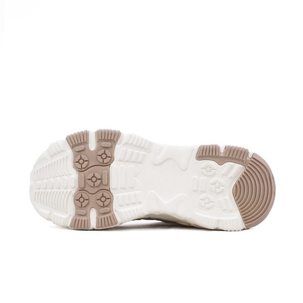 Kixpress-Fila BOX TYPE 女 運動休閒鞋 透氣 厚底 穿搭神器 老爹鞋 米棕 [5-J341Y-177], , large