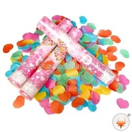 森彩  30cm氣壓式彩帶-愛心造型 (SC3008), , large