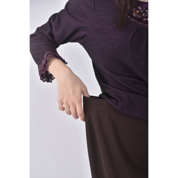 (L) tay shin兩件式紫色套裝二手衣, , large