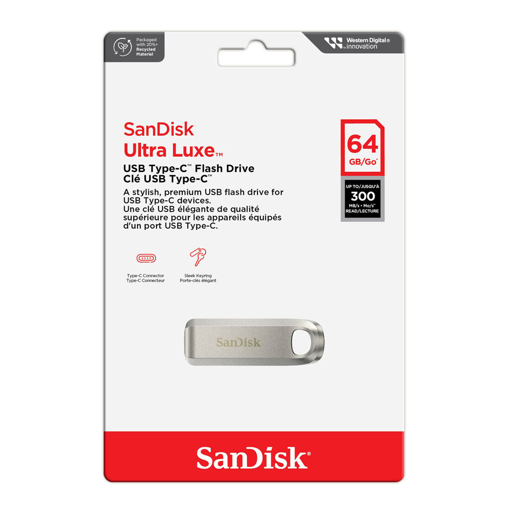 SanDisk CZ75 Ultra Luxe 64G USB Type-C, , large