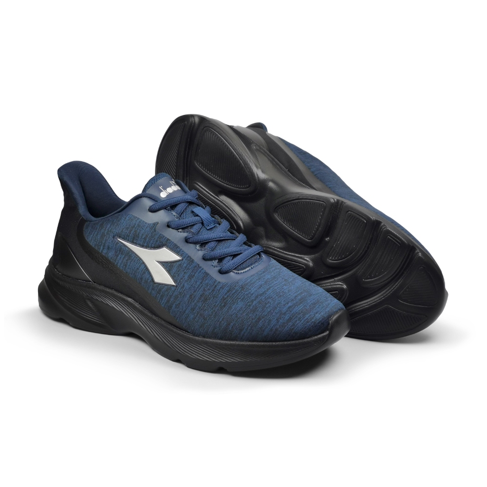 DIADORA迪亞多那 防潑水時尚運動鞋 男運動鞋 男鞋 寬楦 高腳背 反光 康特杯 輕量 減壓 棉鞋墊 止滑 藍 灰, , large