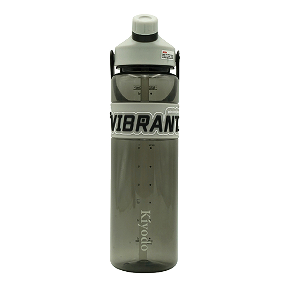 Kiyodo雙飲式水壺-1L-灰黑色-2支, , large