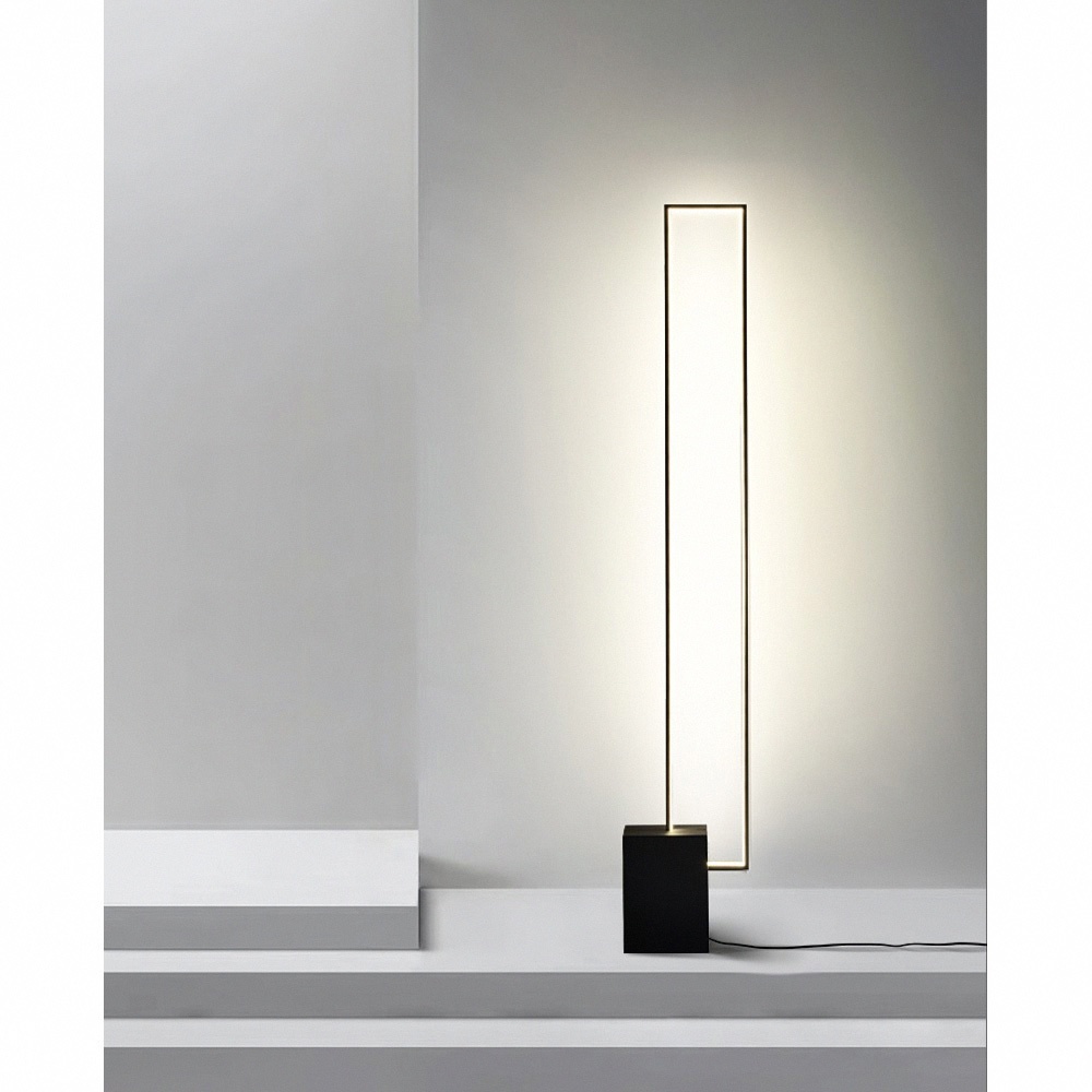 【H&R安室家】虛實方塊LED落地燈 ZA0190, , large