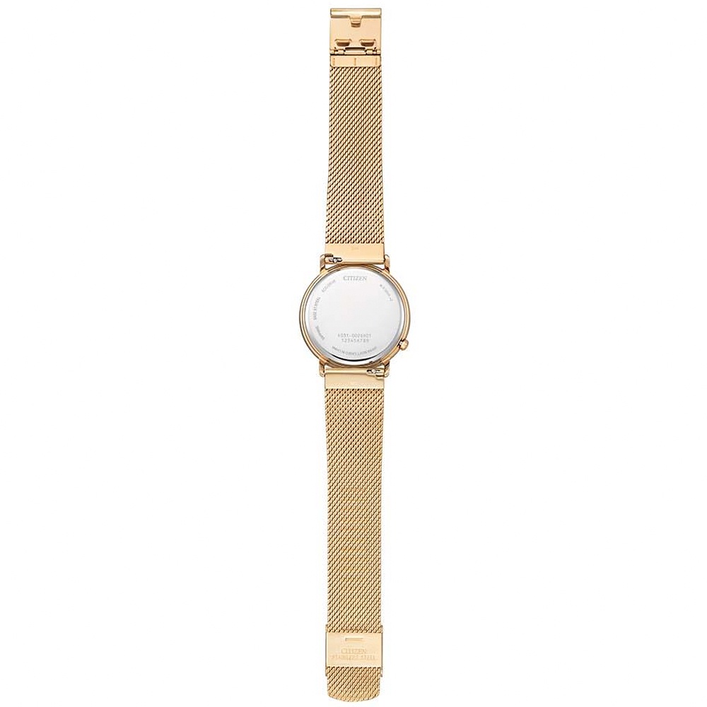 CITIZEN 星辰 L系列 廣告款 光動能女錶 套錶 EM1003-48X, , large