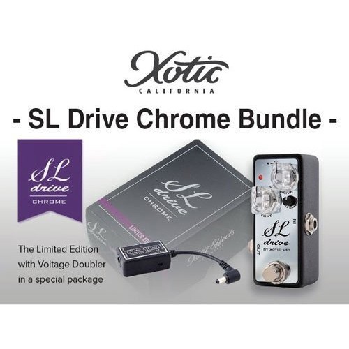 Xotic SL Drive Chrome Bundle 限量版效果器【敦煌樂器】, , large