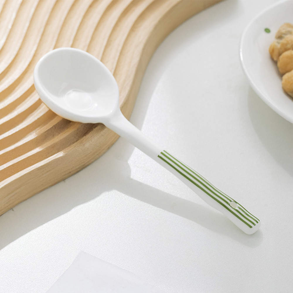 Ceramic spoon, , large