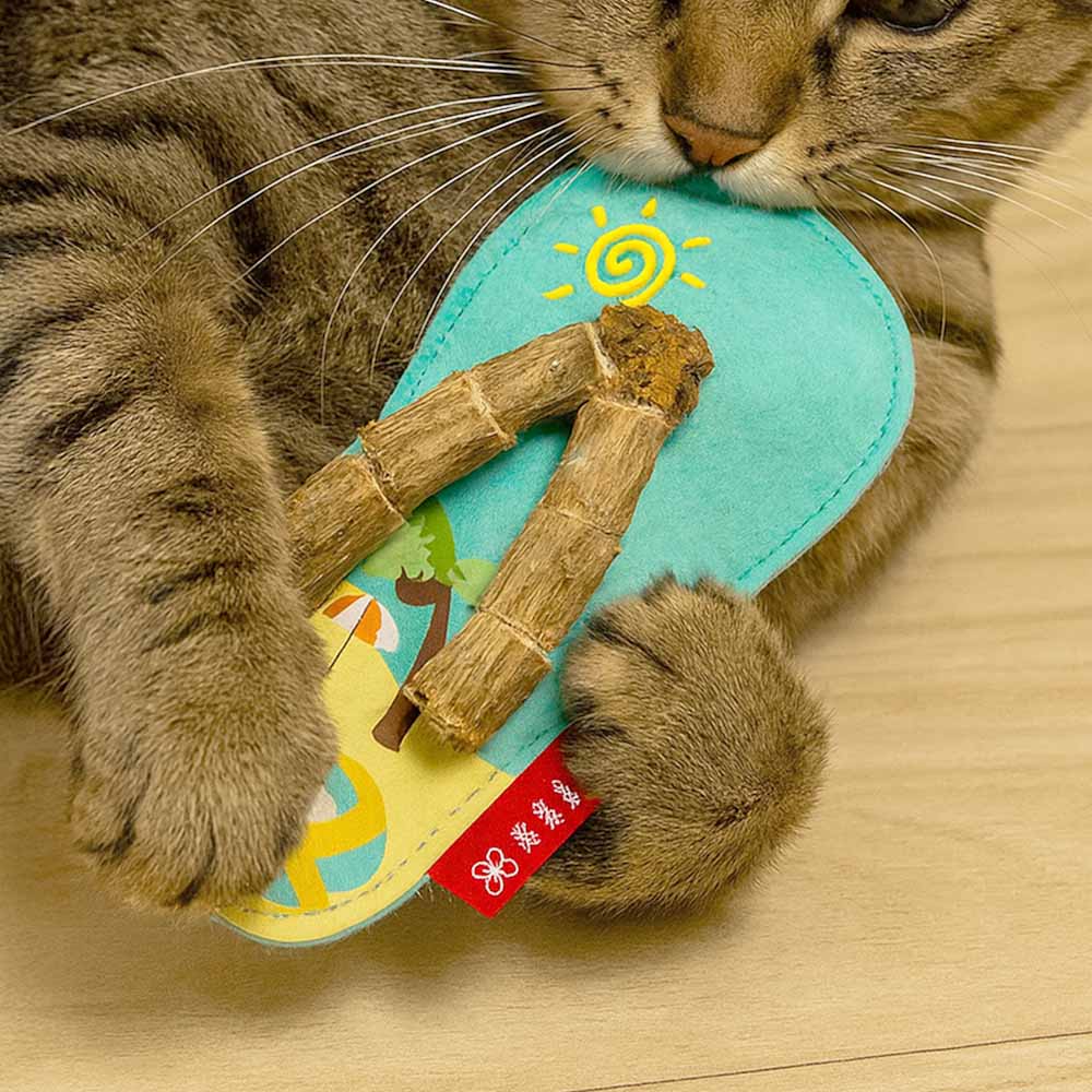 Silvervine & Gall Fruit Cat Chew Toy, , large