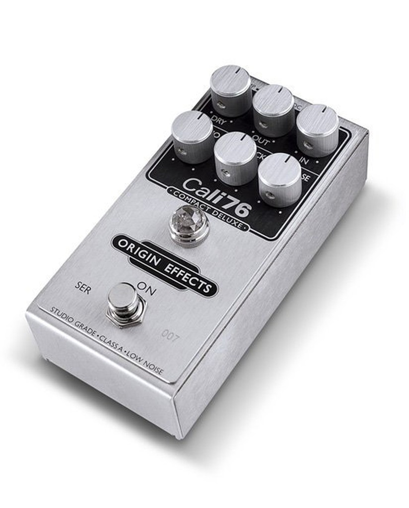 Origin Effects Cali76 Compact Deluxe 黑色/銀色 效果器【敦煌樂器】, , large