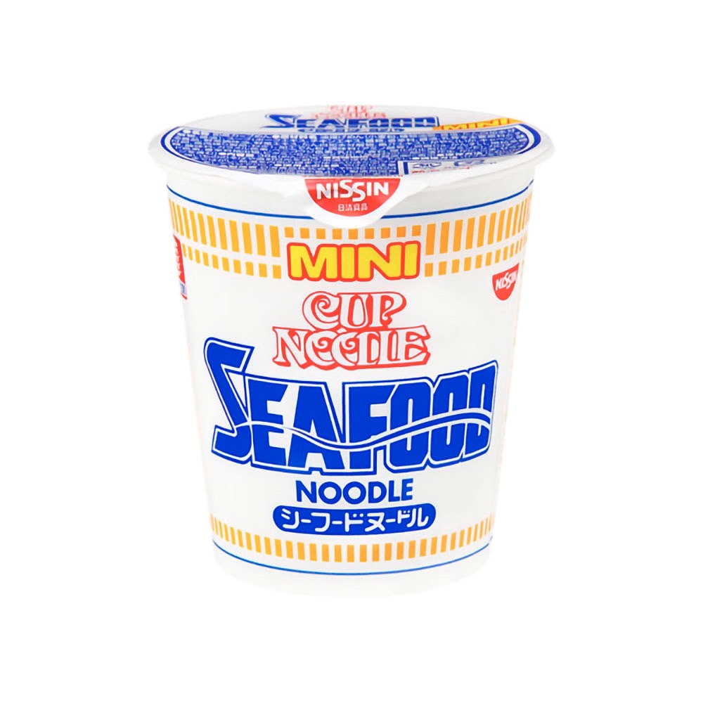 Nissin mini cup noodle seafood, , large