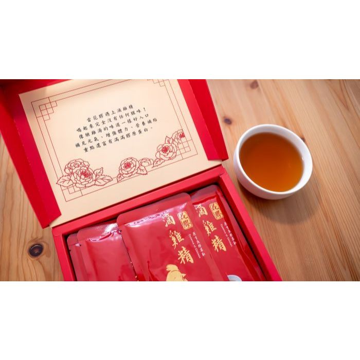 【膠貴妃】花膠滴雞精8入禮盒 #送禮首選 #名貴海味鱸魚花膠 # 特選老母雞滴雞精, , large