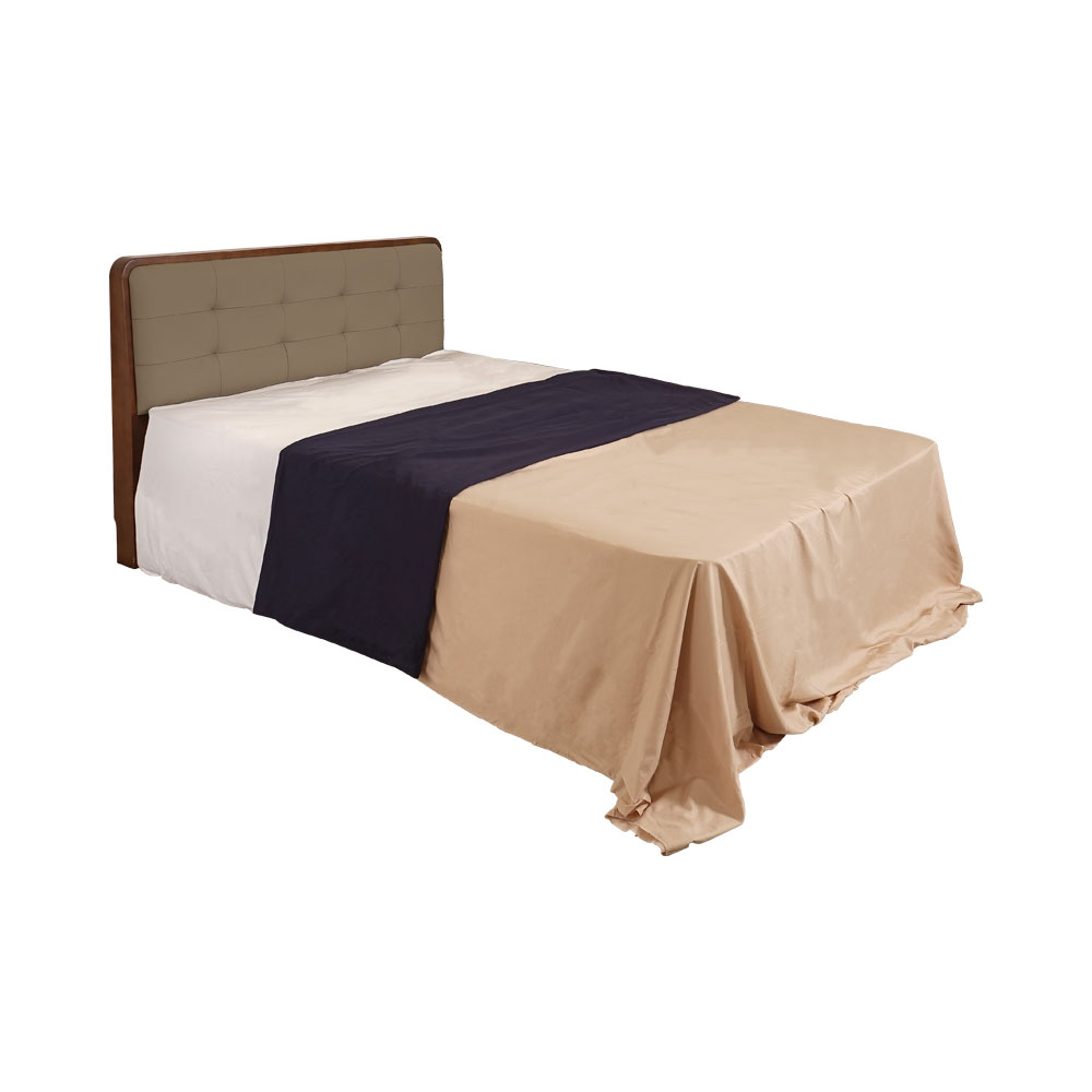 【Homelike】喜家居雙人5尺掀床組-胡桃色(2531), , large