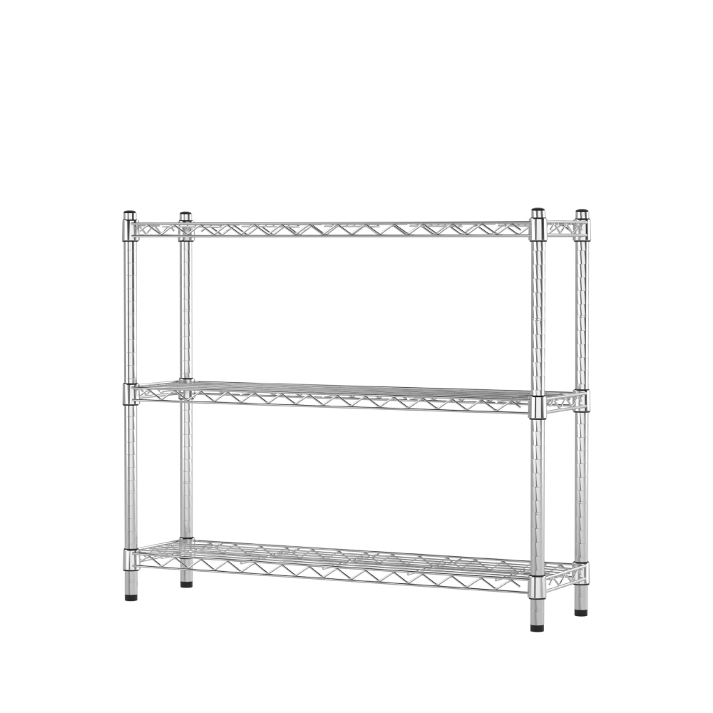 KIWISH 90X24 Multi-Size Storage Rack Heavy Duty Metal Shelving Unit, Made in Taiwan, Free Shipping, , large
