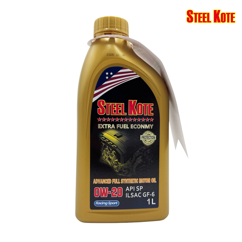 [STEEL KOTE] Steel Kote 0W20 Fully Synthetic Motor Oil - 4 Pack (0W20 Car Engine Oil), , large