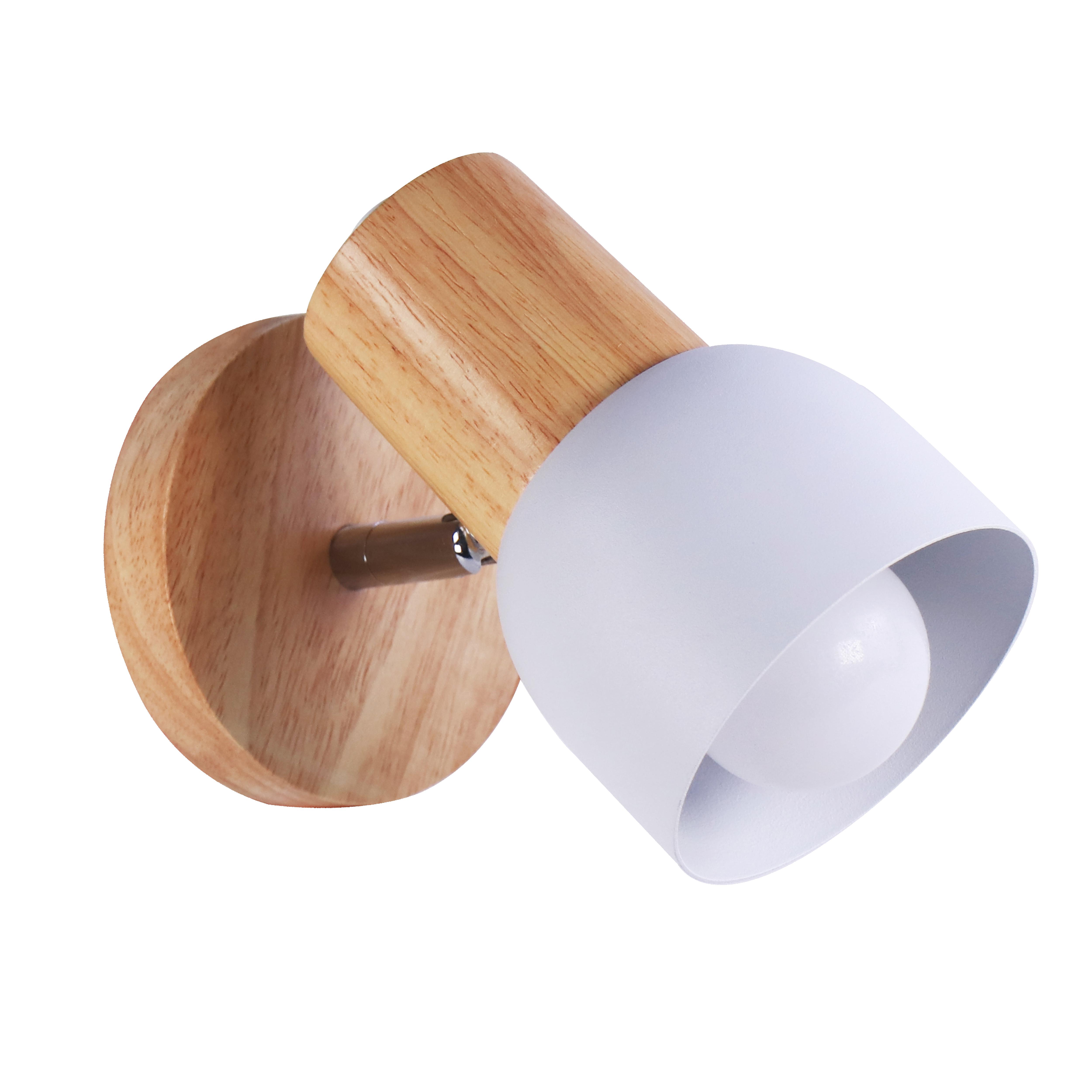 Albert Solid Wood Wall Lamp, , large