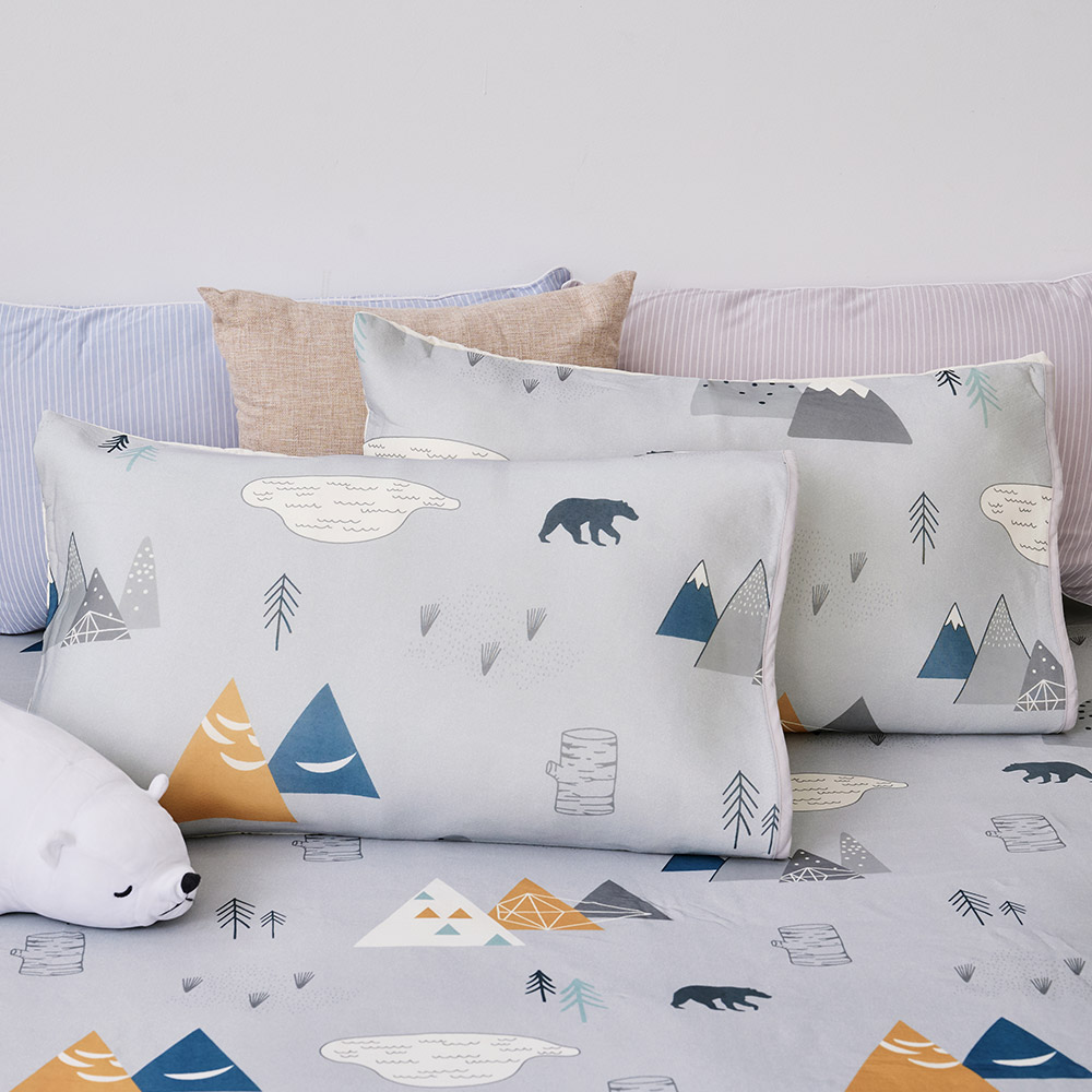 【DUYAN 竹漾】瞬間涼感6D冰涼枕頭套2入 / 多款任選, , large