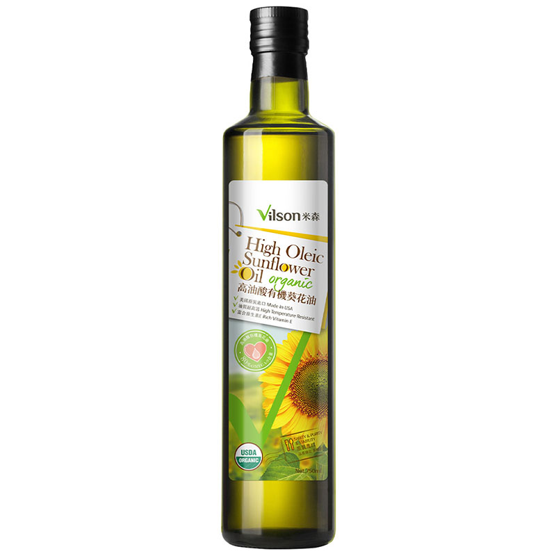 【米森 vilson】Organic High Oleic Sunflower Oil