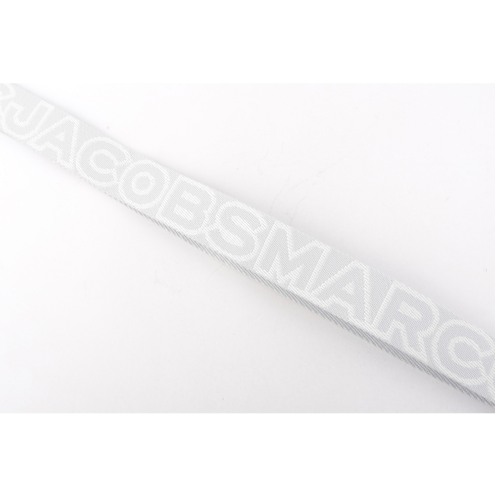 MARC JACOBS The Outline 輪廓標誌窄版背帶/灰色/銀釦, , large