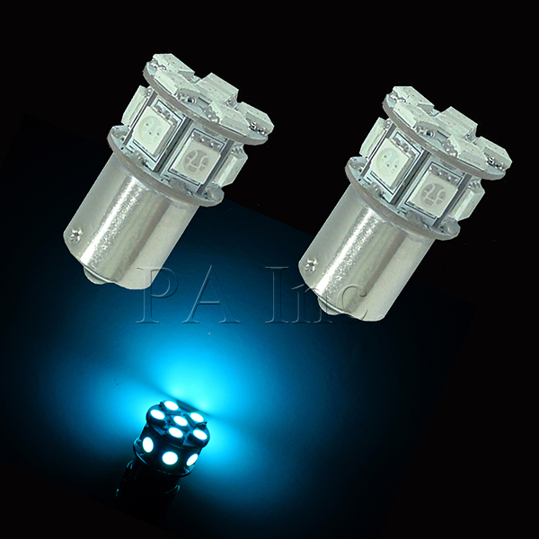 [PA LED]  13SMD LED Turn Signal Light Backup Exterior Light Bulb Blue T20 / 7443 / 7440, , large