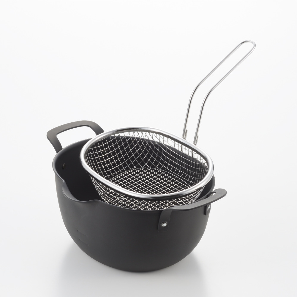 【YOSHIKAWA吉川】aikata日本不鏽鋼炸物籃(限定PD3023油炸鍋專用) PD3028 日本製, , large