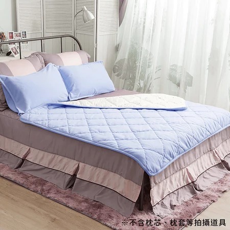 [CINN Official Store] Nano Far‑Infrared All‑Season Blanket – Powder Blue｜3.5 × 5 ft, , large
