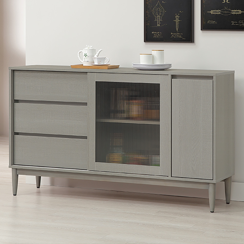 【Hampton 漢汀堡】洛卡克5尺碗盤櫃下座, , large