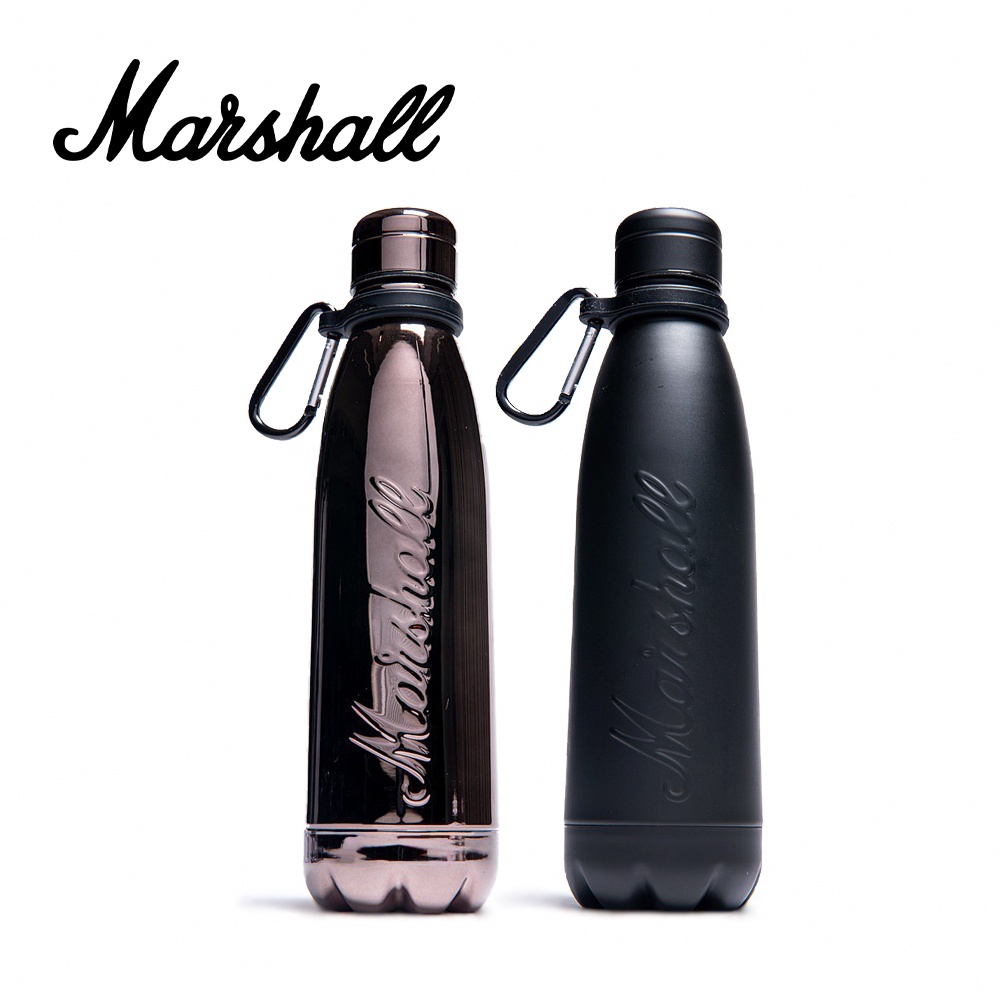 Marshall Bottle 不銹鋼保溫瓶 隨身瓶 黑灰兩色 【敦煌樂器】, , large