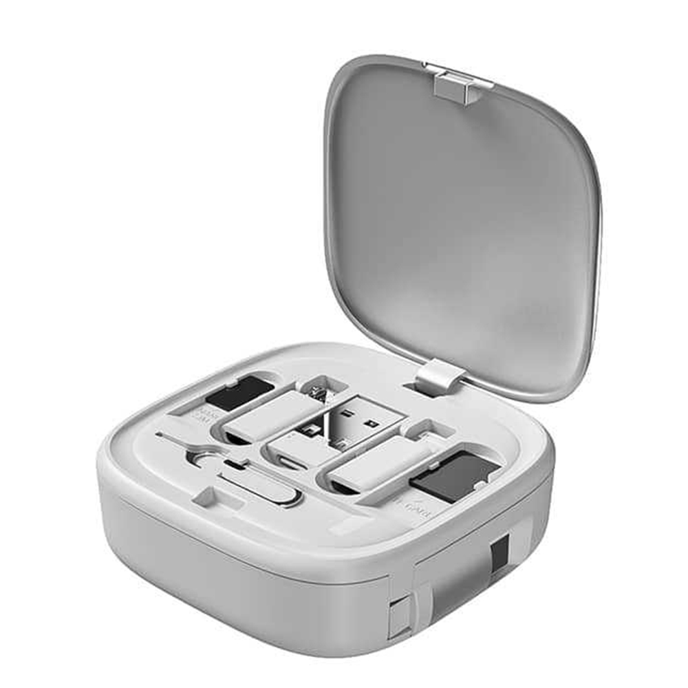 60W 5-in-1 Retractable Charging Cable Kit | Fast Charging | Compact & Travel-Friendly | Multi-Device Compatibility, , large