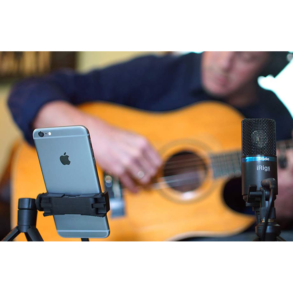 IK Multimedia iRig Mic Studio Black 專業電容麥克風 黑色【敦煌樂器】, , large