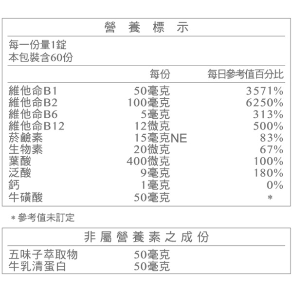 [淳安] 台塑生醫 緩釋B群雙層錠 (60粒) X 2盒, , large
