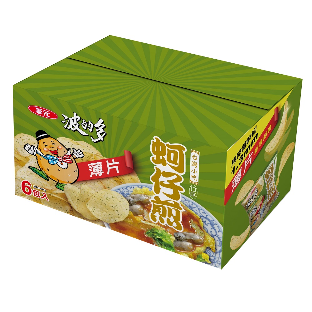 Potato Thin Oyster Omelette Flavor, , large