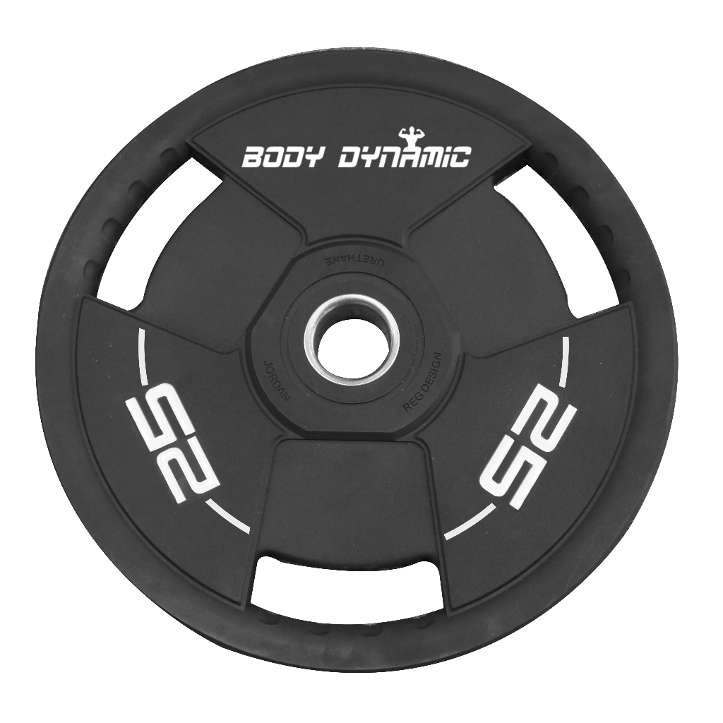 【德旺健身器材】 PU槓片-25kg (一組兩入), , large