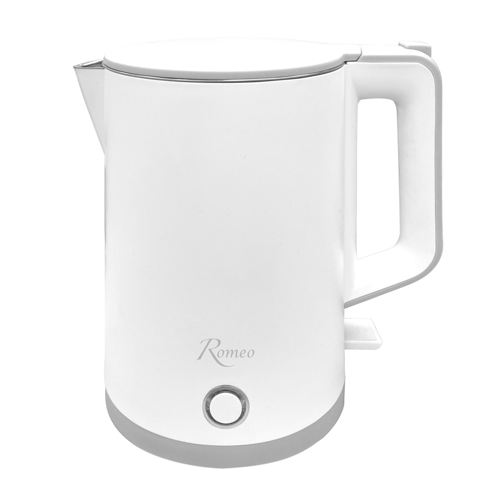 ROMEO 1.8L Double Wall Stainless Steel Electric Kettle, , large