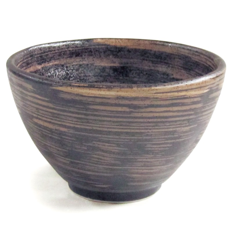 [豐名日本餐具] 5.0"井 棕白漩 / C05DB0-125, , large