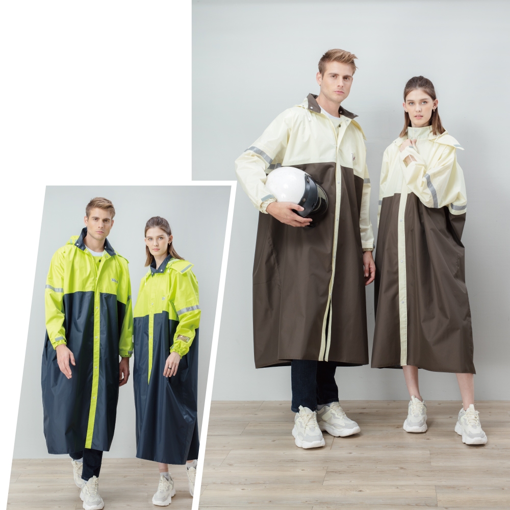 Classic long raincoat, , large