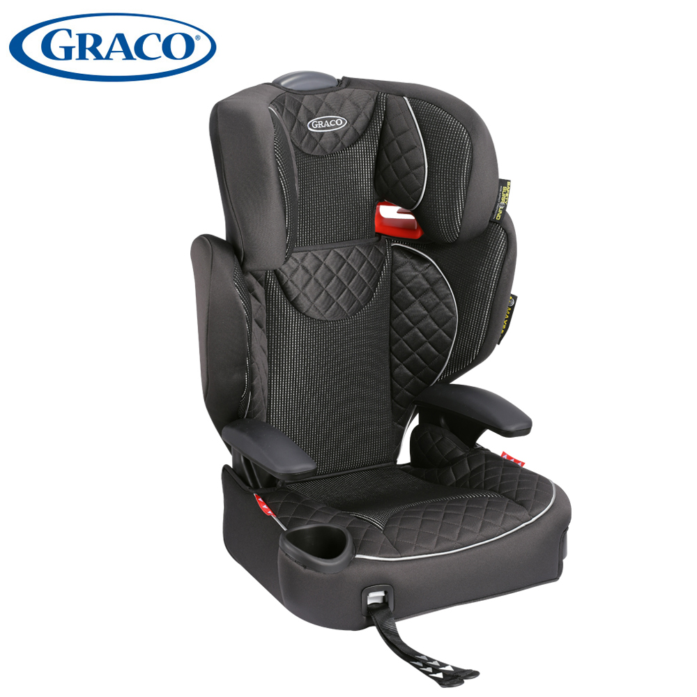 【Graco】AFFIX 3-12y Highback Booster Car Seat (Black), , large