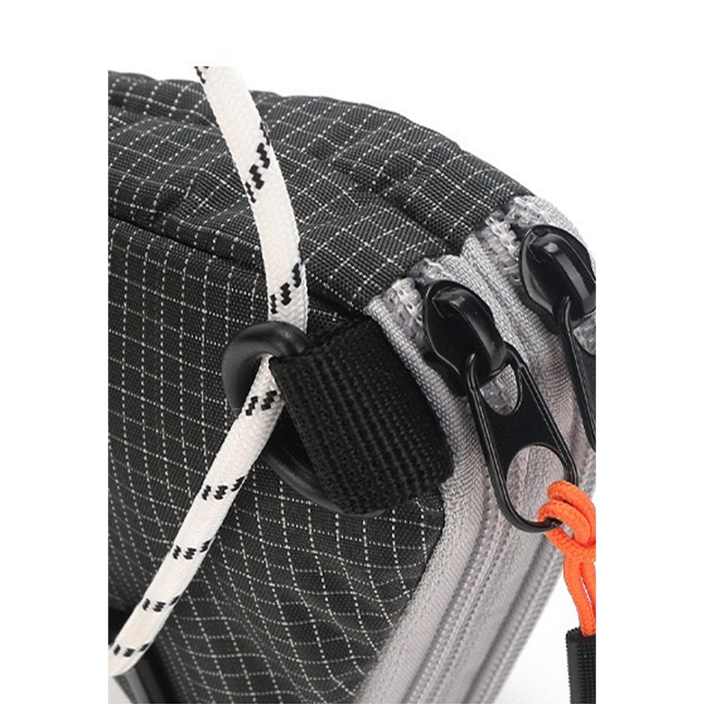 YUN SELECT Trendy triangle headphone bag, , large