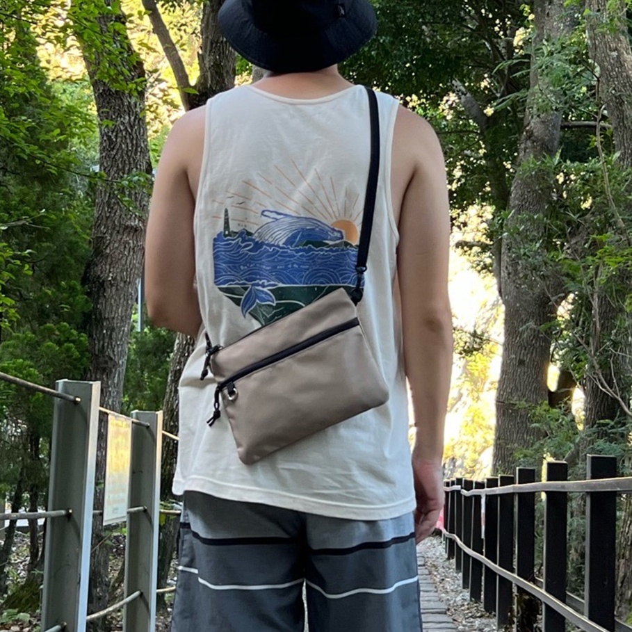 【YUNJOIN】RTG 休閒側肩包 登山 野營 露營 防潑水隨身包 輕旅行 裝備 隨時外出 輕便 有型 踏青 通勤, , large