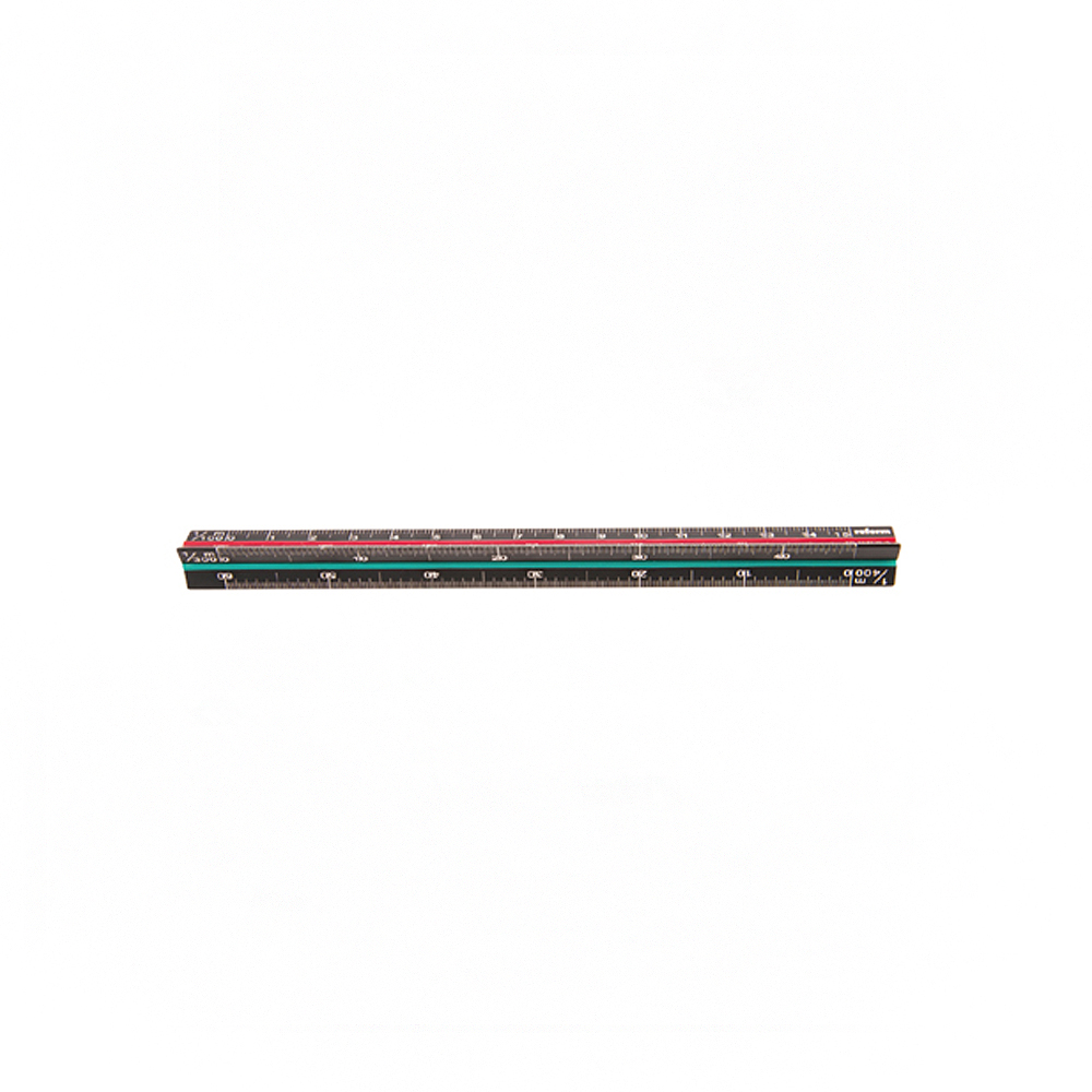 【Tomato】鋁製雷射雕刻三角 比例尺 15cm 專業用高級 /支 4266, , large