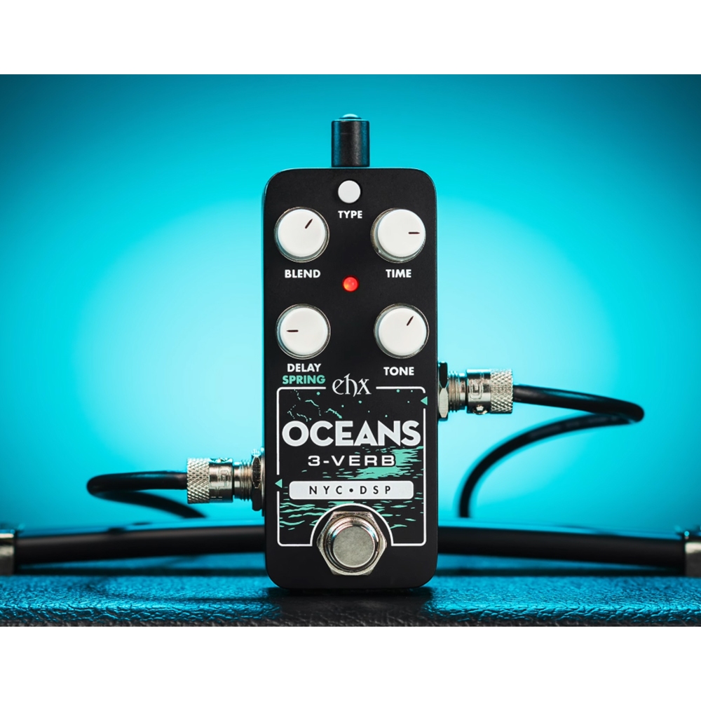 Electro Harmonix Pico Oceans 3-Verb Reverb 效果器【敦煌樂器】, , large