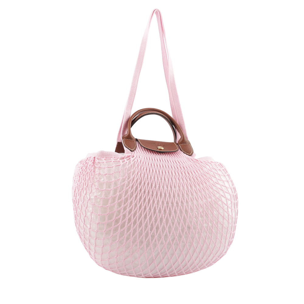 LONGCHAMP LE PLIAGE FILET 二用漁網包/粉色, , large