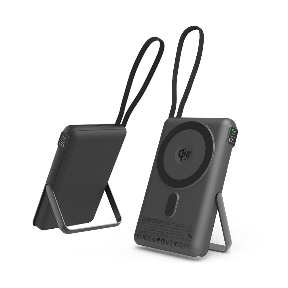 mimax 米覓 固態電池磁吸無線充行動電源Qi2 10000mah, , large