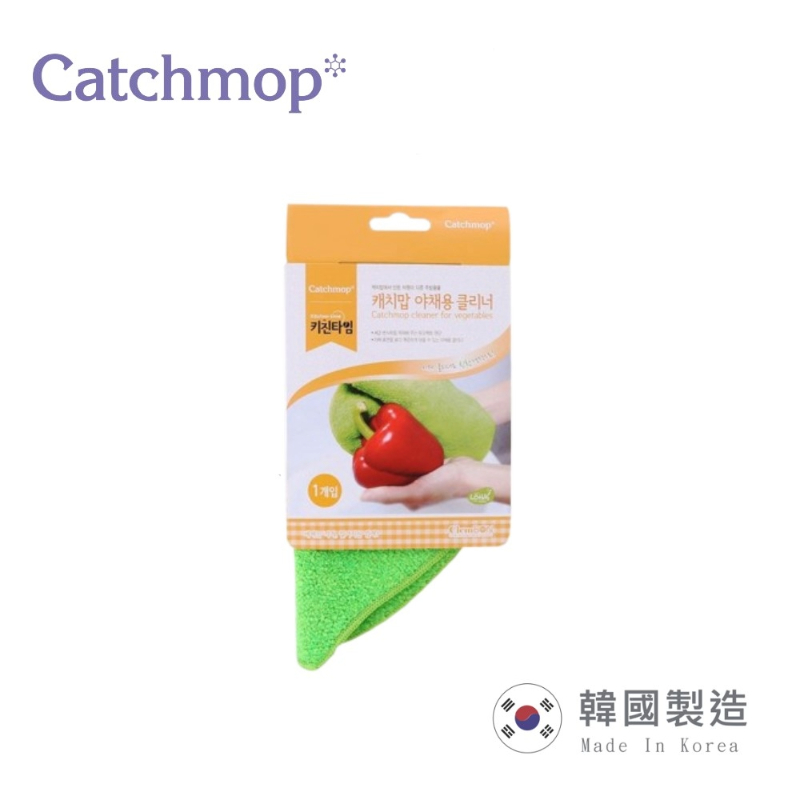 〔得來亞〕Catchmop神奇蔬果抹布(1入裝) / 去除農藥殘留, , large