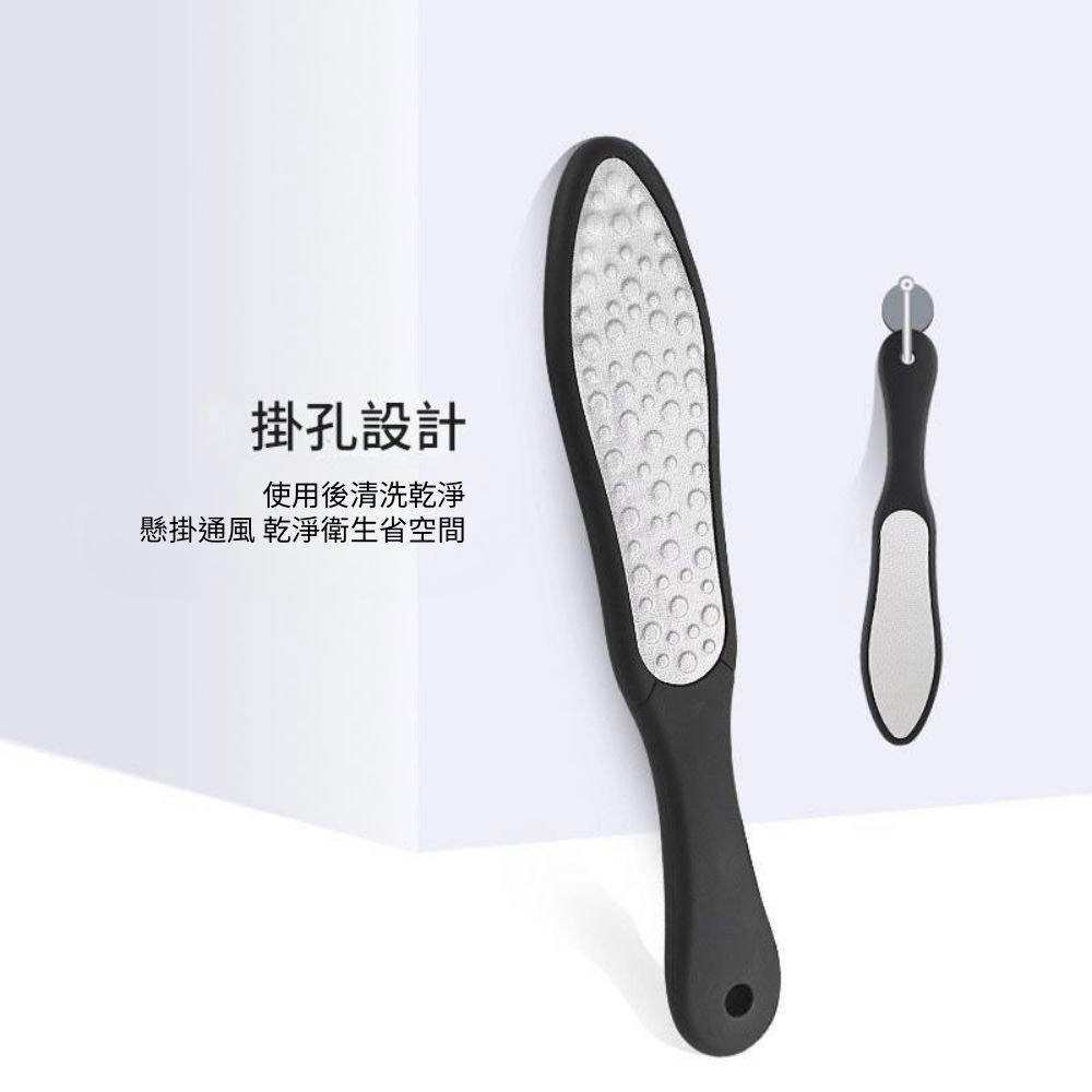 不鏽鋼雙面足搓26.5cm玫瑰金, , large