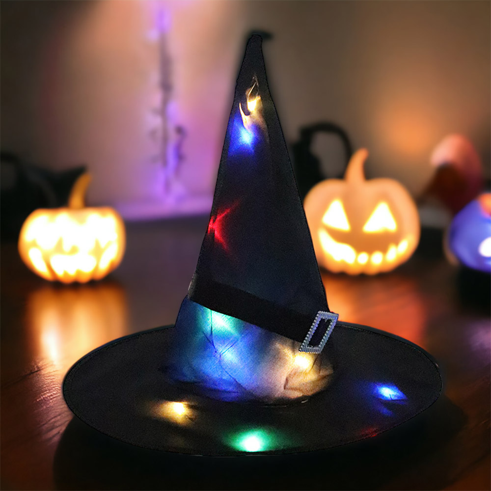 led-glowing-pointed-hat, , large