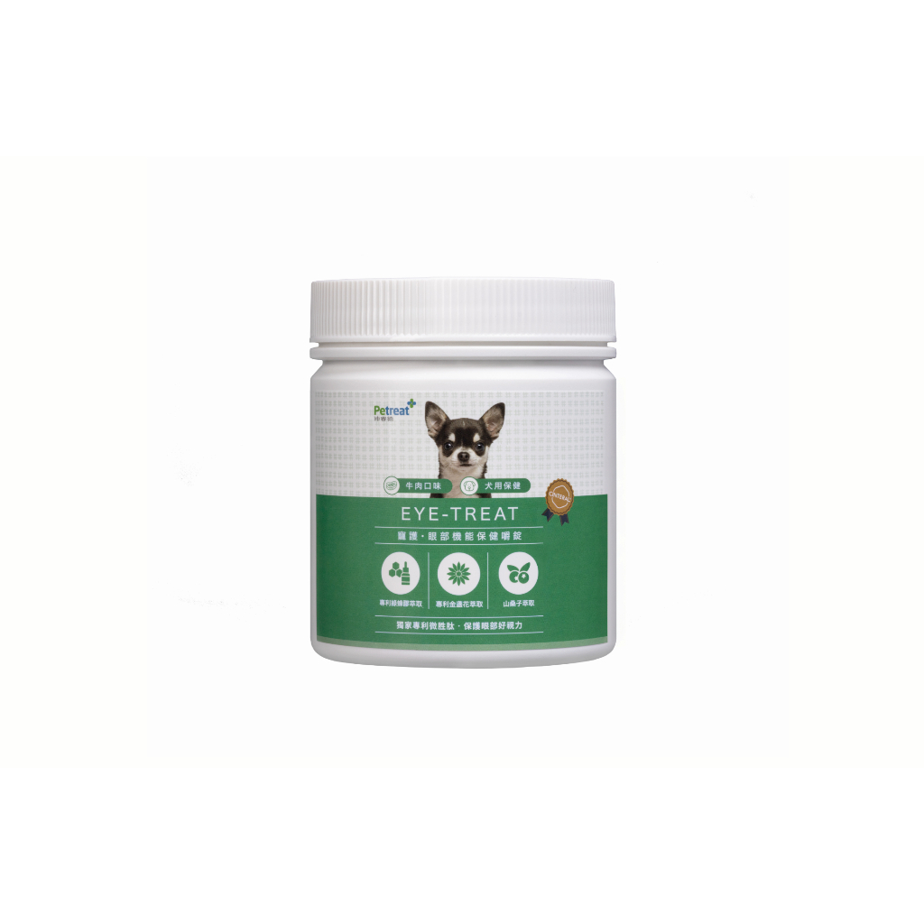 [沛睿德]寵護 犬用眼睛保健嚼錠  200g