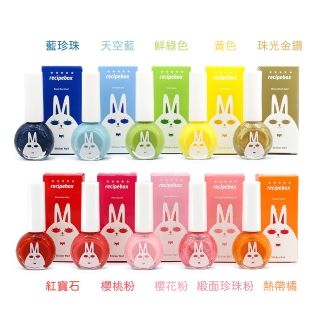 韓國 recipebox 韓兔可撕式水性兒童指甲油, , large