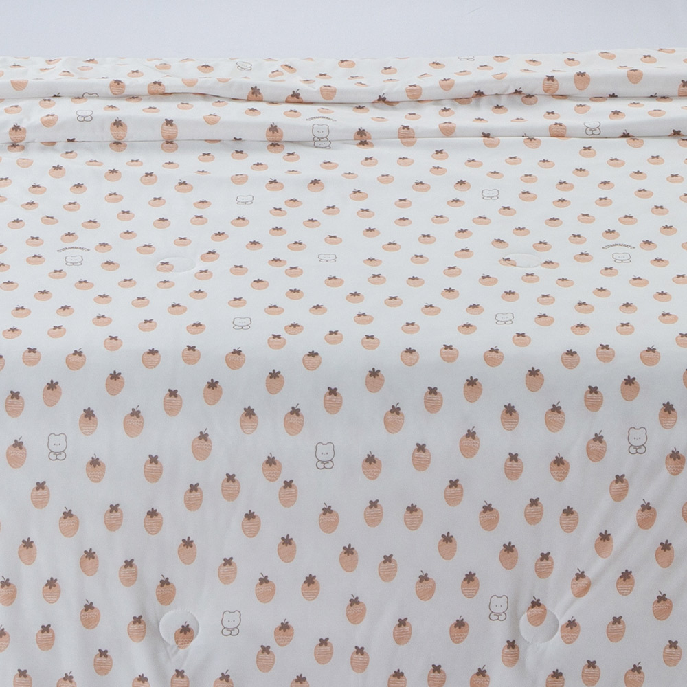 【FOCA】Strawberry Gummy | Cool Antibacterial Silver Ion Anti-Stumbling Cooling Yarn Ice Cream Quilt/Four Seasons Quilt 150x200cm, , large