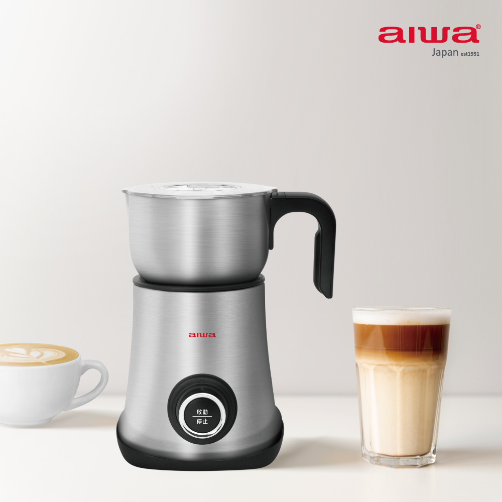 AIWA 愛華 奶泡攪拌機 AMF-500 (不鏽鋼色), , large
