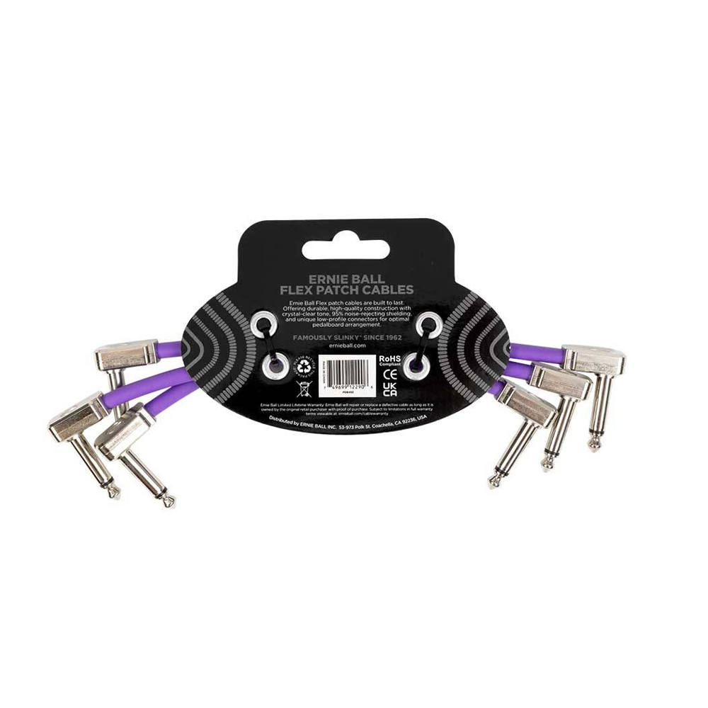 Ernie Ball Flex Patch Cable 3in ( P06451：Purple), , large