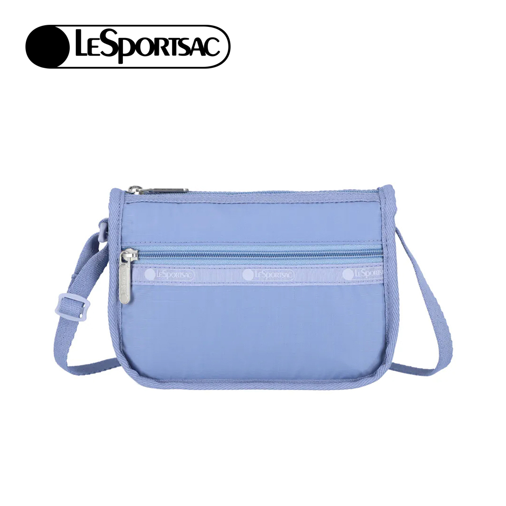Lesportsac 時尚迷你小型斜背包 側背包 小廢包 手機包 送禮 禮物 女包 情人節禮物(雲霧藍)L252-3537P-RA18, , large